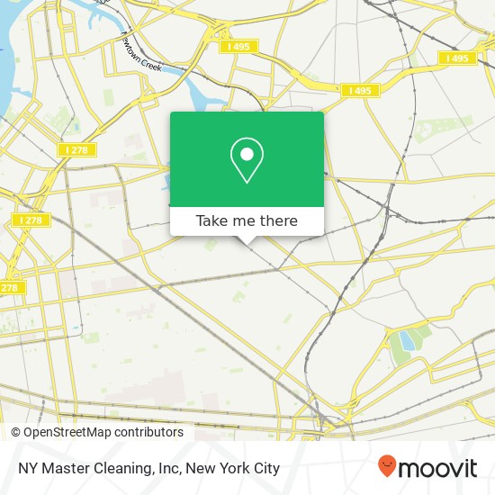 Mapa de NY Master Cleaning, Inc