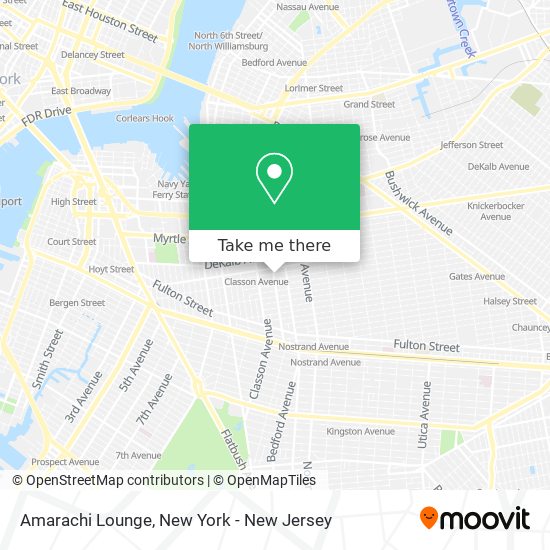 Amarachi Lounge map