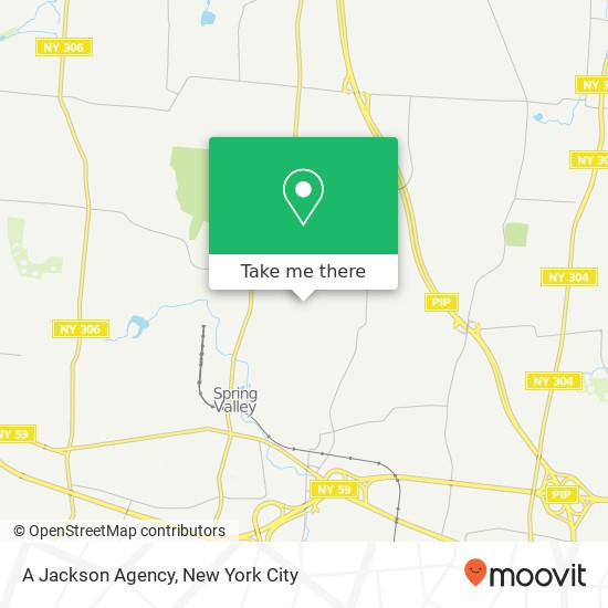 Mapa de A Jackson Agency