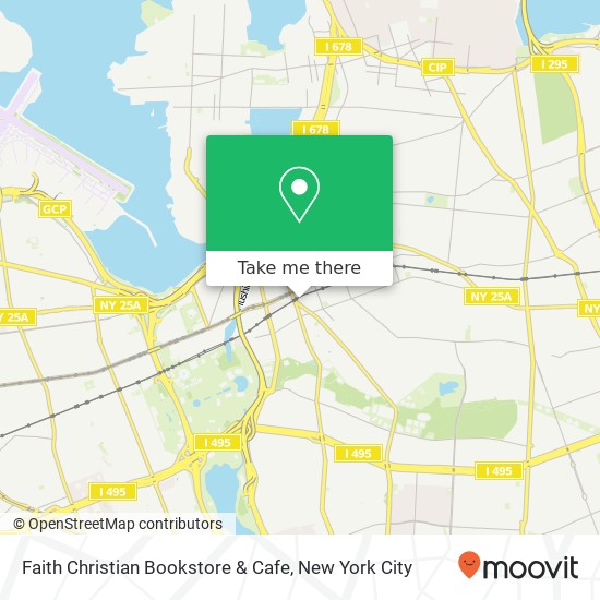 Mapa de Faith Christian Bookstore & Cafe