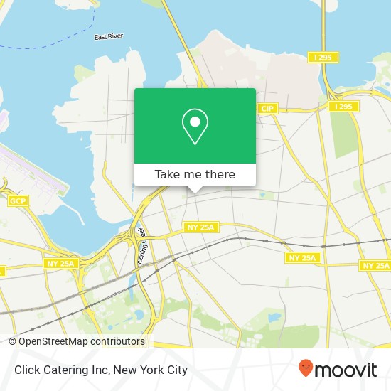 Click Catering Inc map