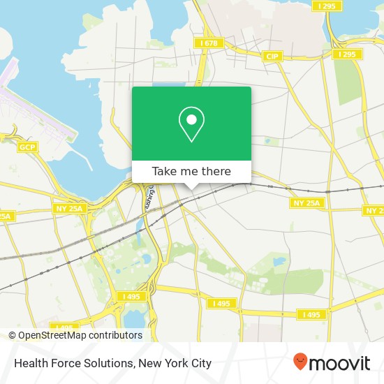 Health Force Solutions map