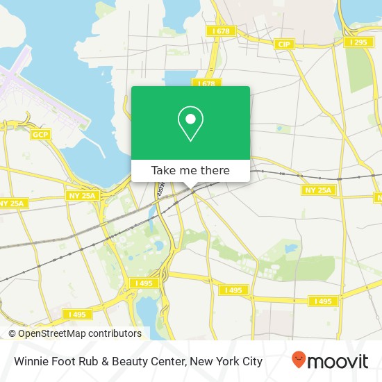 Mapa de Winnie Foot Rub & Beauty Center