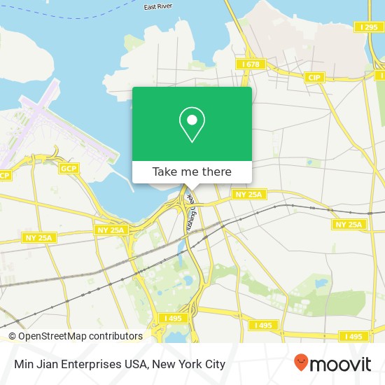 Min Jian Enterprises USA map