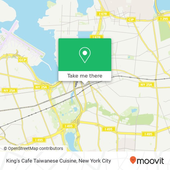 King's Cafe Taiwanese Cuisine map