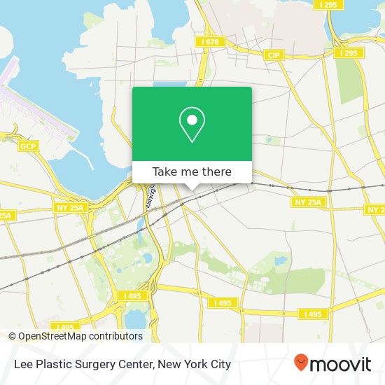 Lee Plastic Surgery Center map