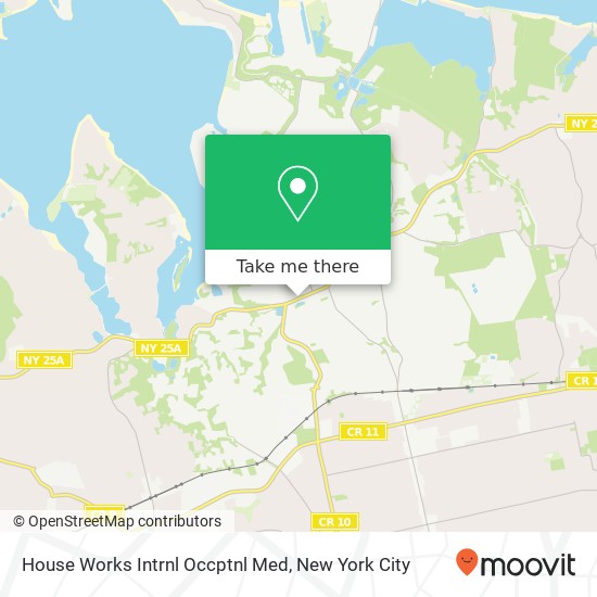 House Works Intrnl Occptnl Med map