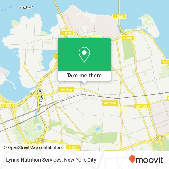 Lynne Nutrition Services map