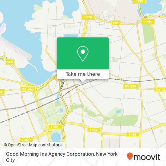 Good Morning Ins Agency Corporation map