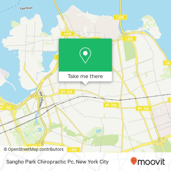 Mapa de Sangho Park Chiropractic Pc