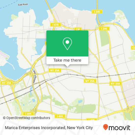 Mapa de Marica Enterprises Incorporated