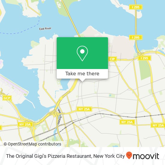 Mapa de The Original Gigi's Pizzeria Restaurant