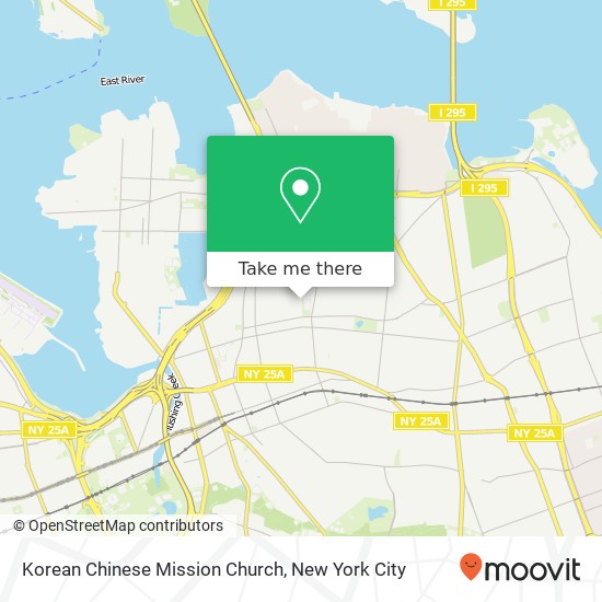 Mapa de Korean Chinese Mission Church