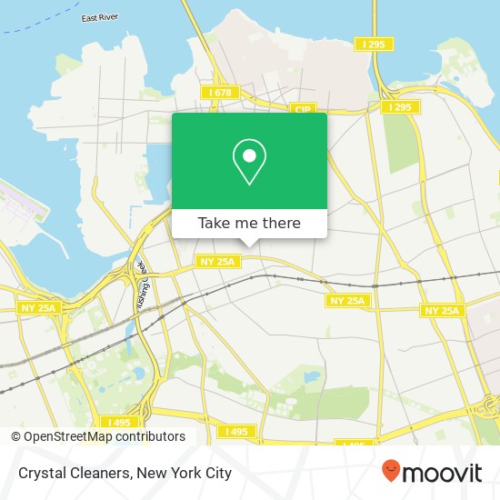 Crystal Cleaners map