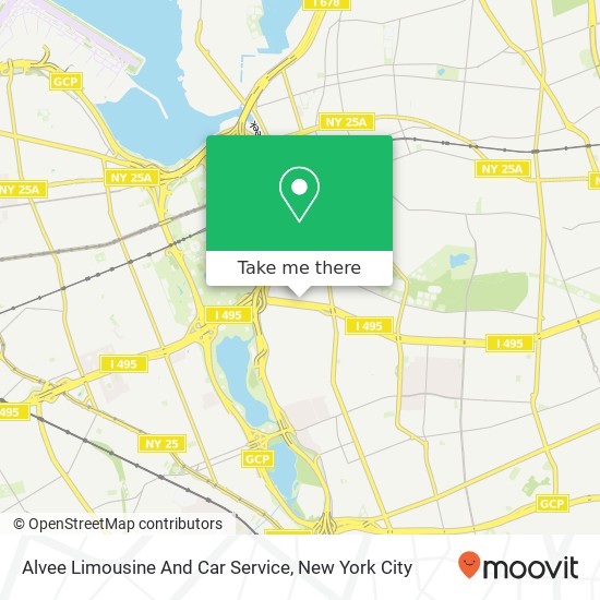 Alvee Limousine And Car Service map