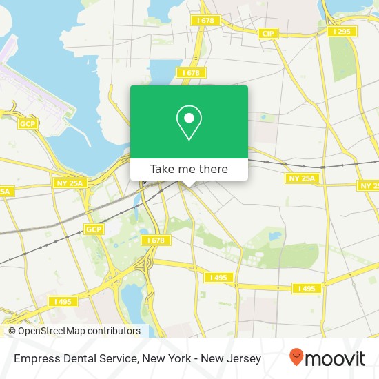 Empress Dental Service map