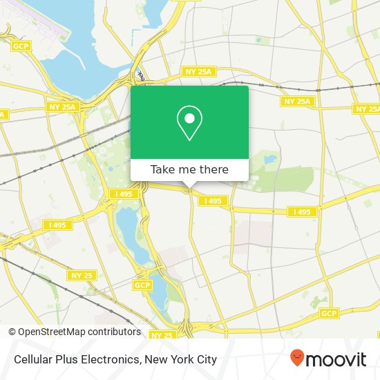 Mapa de Cellular Plus Electronics