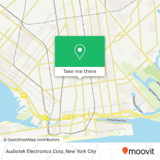 Audiotek Electronics Corp map