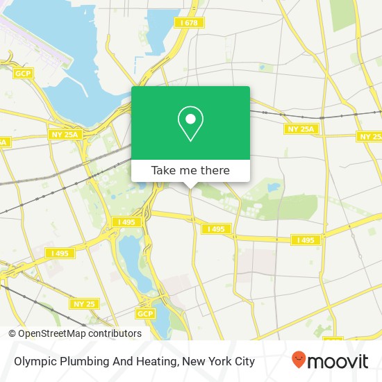 Olympic Plumbing And Heating map