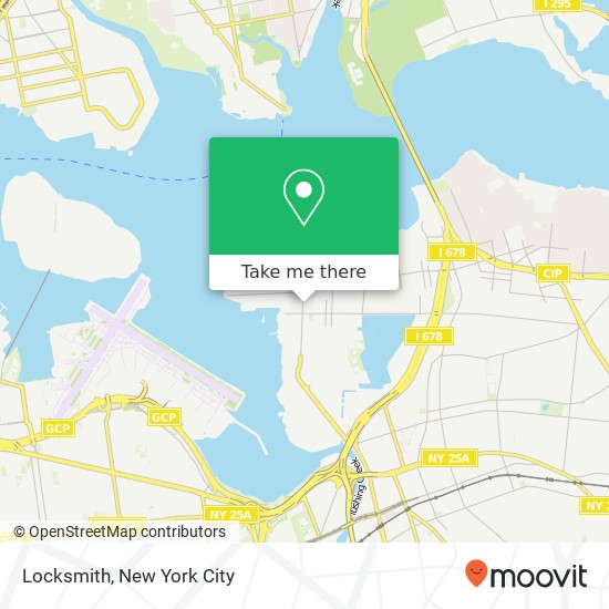 Locksmith map