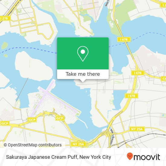 Sakuraya Japanese Cream Puff map