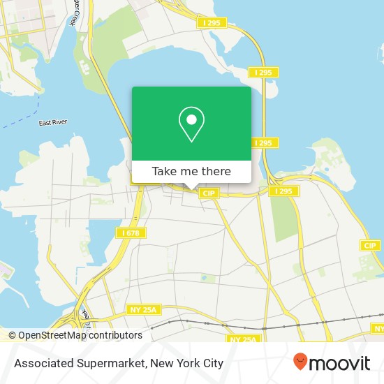 Mapa de Associated Supermarket