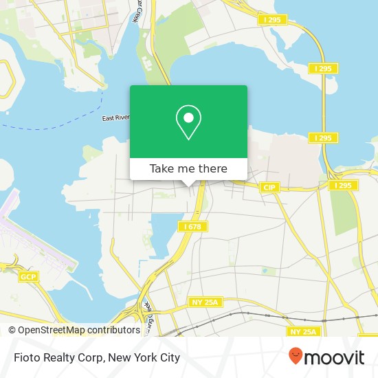 Mapa de Fioto Realty Corp