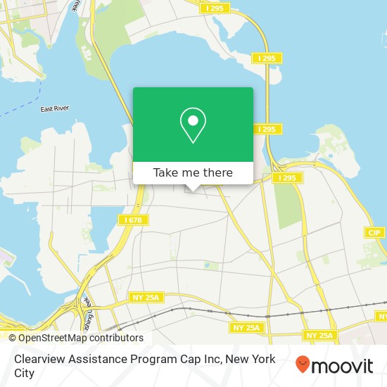 Clearview Assistance Program Cap Inc map