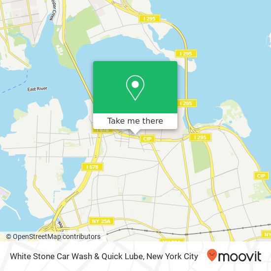 Mapa de White Stone Car Wash & Quick Lube