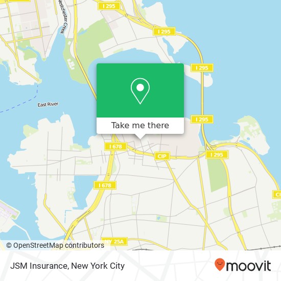 JSM Insurance map