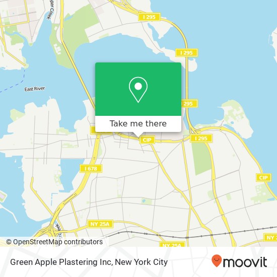 Green Apple Plastering Inc map