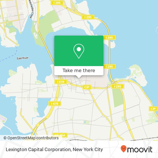Lexington Capital Corporation map