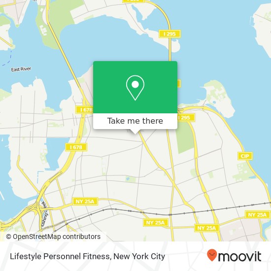 Lifestyle Personnel Fitness map