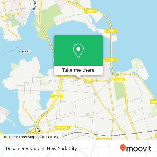 Ducale Restaurant map