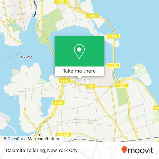 Calamita Tailoring map