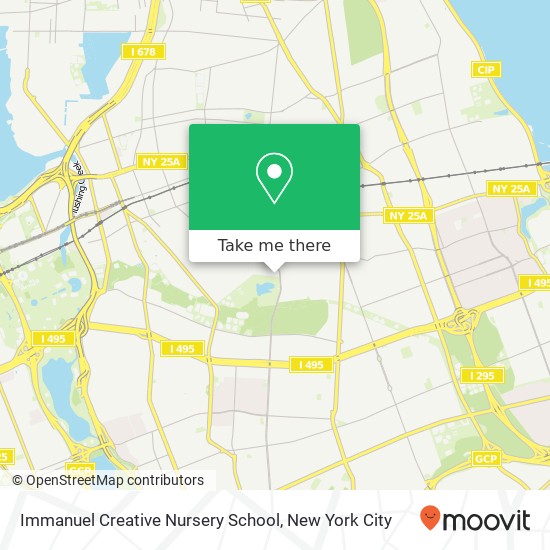 Mapa de Immanuel Creative Nursery School