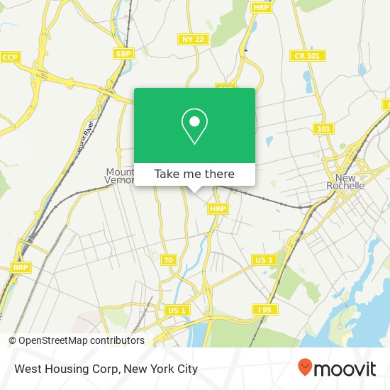 Mapa de West Housing Corp