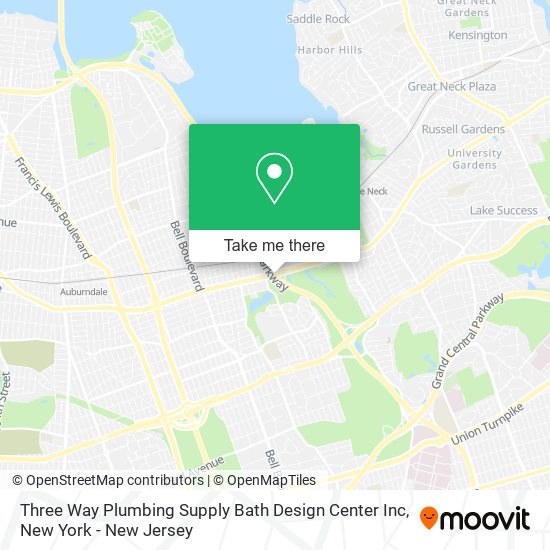 Mapa de Three Way Plumbing Supply Bath Design Center Inc