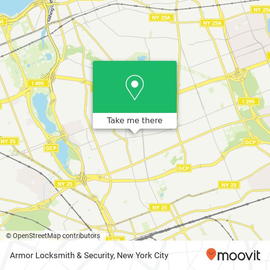 Armor Locksmith & Security map