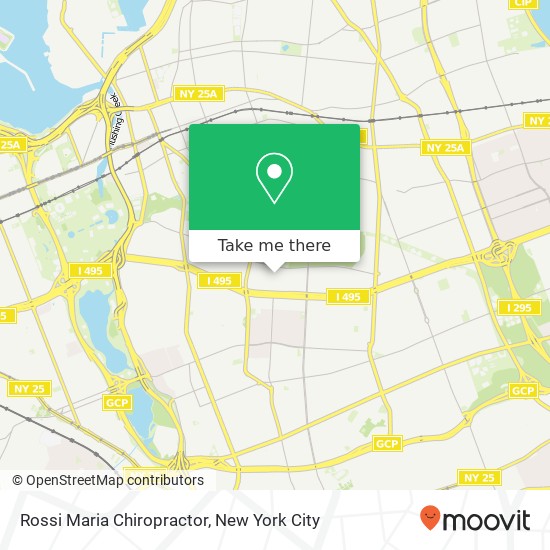 Rossi Maria Chiropractor map