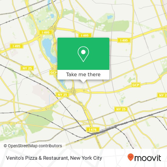 Venito's Pizza & Restaurant map