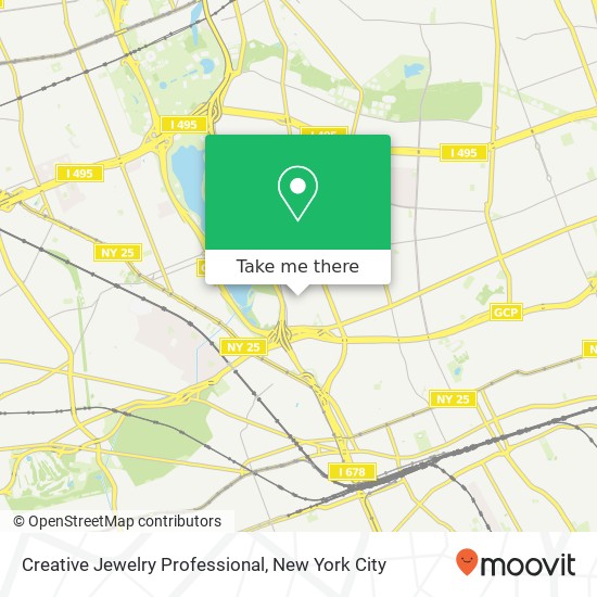 Mapa de Creative Jewelry Professional