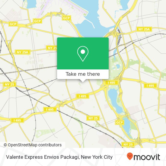 Valente Express Envios Packagi map