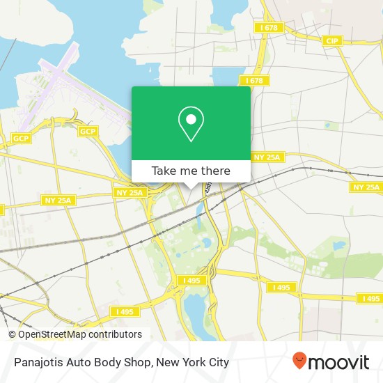 Mapa de Panajotis Auto Body Shop