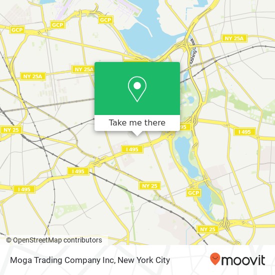 Mapa de Moga Trading Company Inc