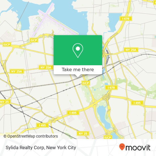 Sylida Realty Corp map