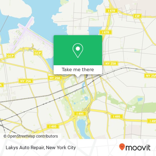 Lakys Auto Repair map