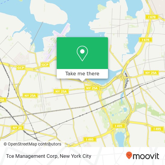 Tce Management Corp map