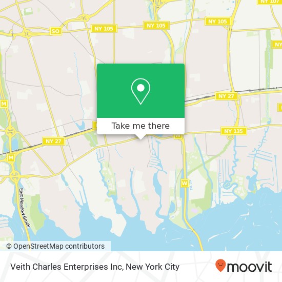 Veith Charles Enterprises Inc map