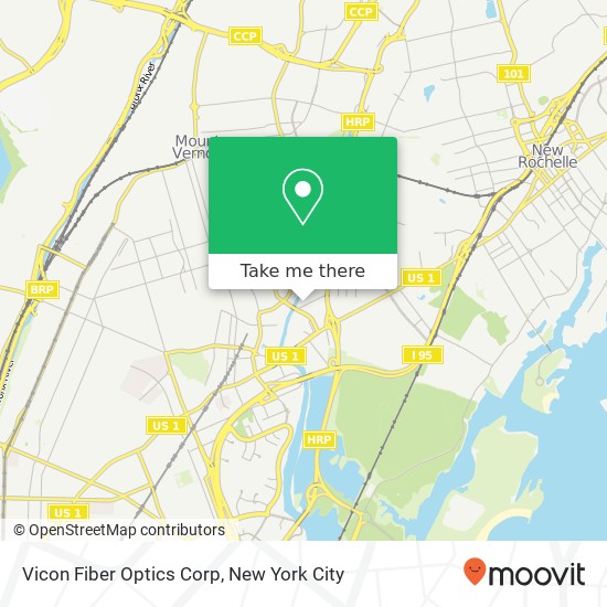 Vicon Fiber Optics Corp map